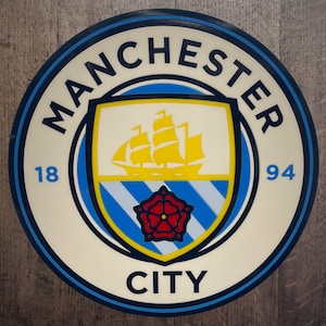 Manchester City Football / Bar Sign