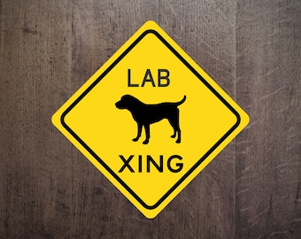 Labrador Crossing Acrylic Street Sign