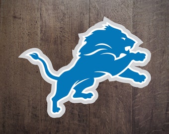 Detroit Lions / Acrylic Sign / Football Sign