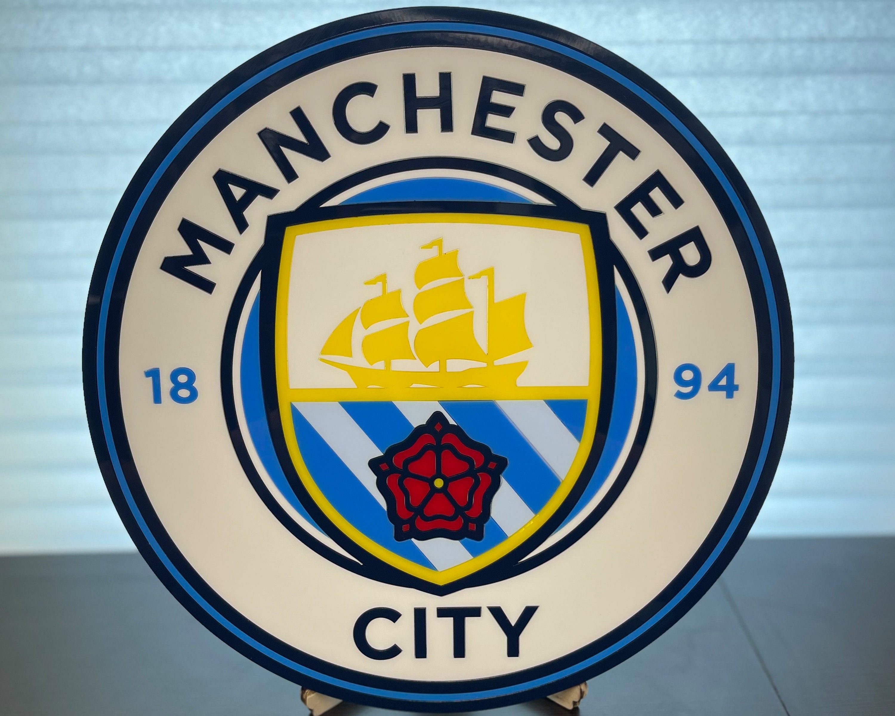 Manchester City Football / Bar Sign - Etsy