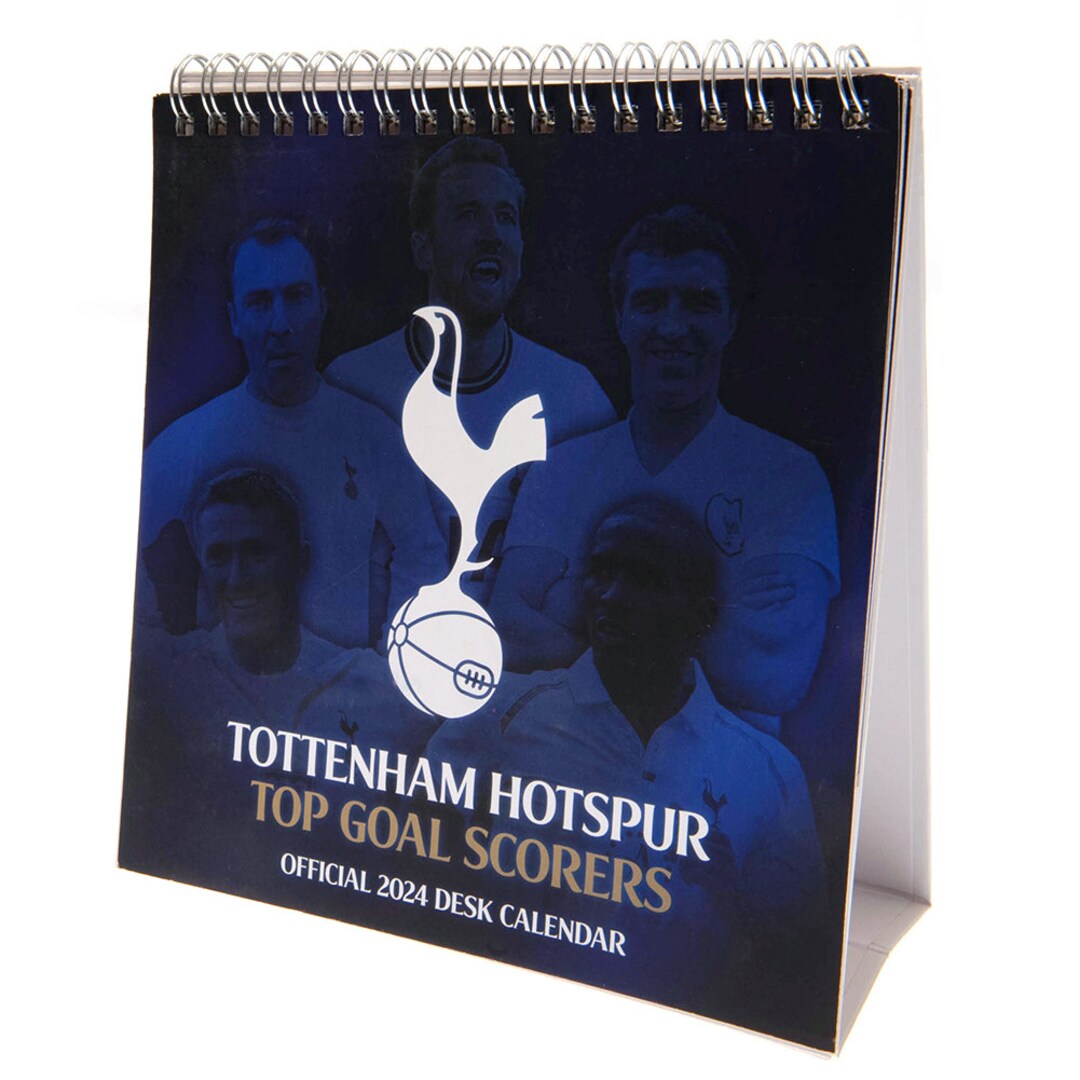 Tottenham Hotspur FC Official Year 2024 Desk Easel Calendar Etsy UK