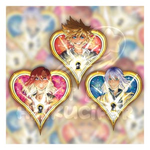 Unlock My Heart - Kingdom Hearts Stickers