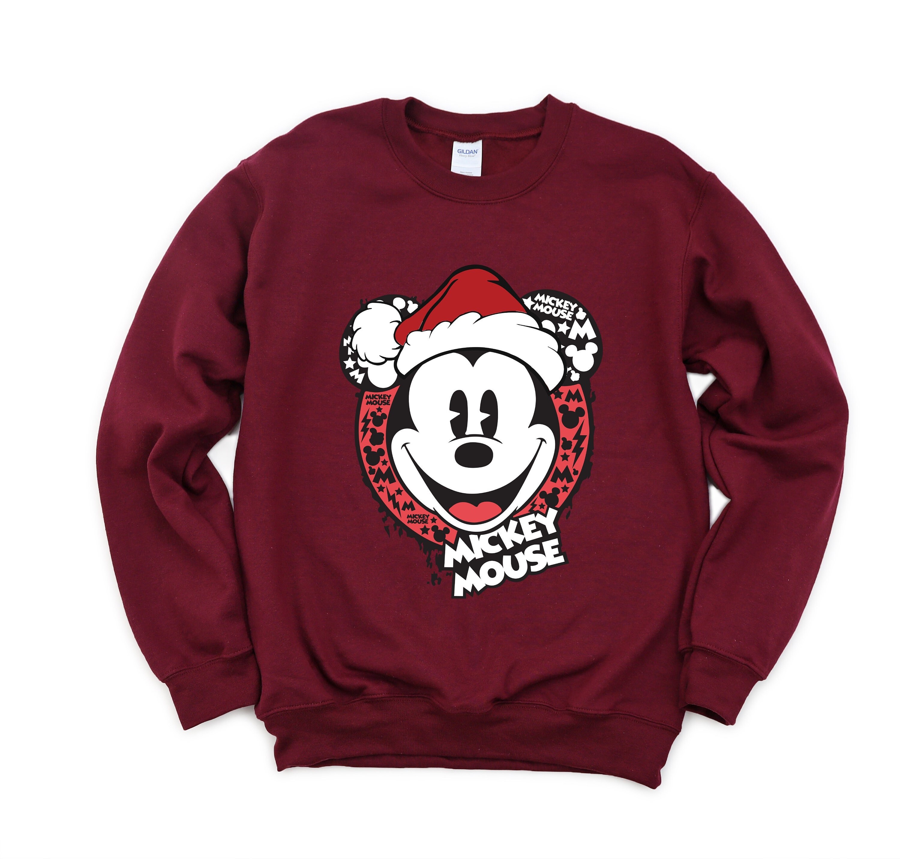 Mickey Mouse Juniors' Christmas Light-Up Sweatshirt | lupon.gov.ph