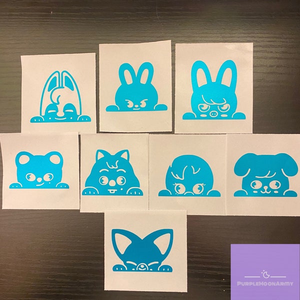 Stray Kids Skzoo peek-a-boo decals