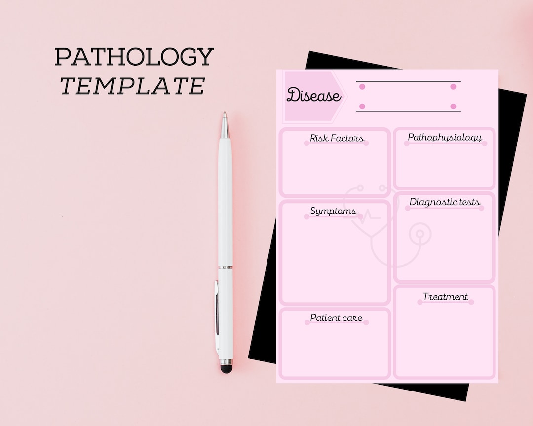Pathology Templates Disease Templates Note Taking Etsy Pathology Templates Disease Templates Note Taking Etsy