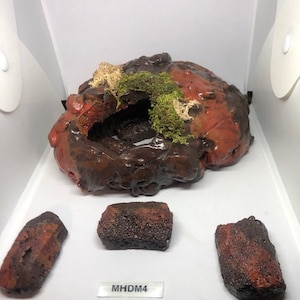 Reptile Medium Desert Magnetic Hides For Terrariums And Cages