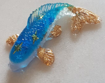 Resin Koi Fish Figurine - Etsy