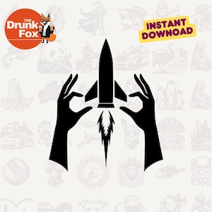 Hands Breaking Missile SVG - Powerful Anti-War Clipart Over Iran Map for Protest Posters