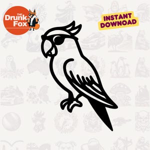 papegaai, funky zonnebril, tropisch, vogel, zomer, schattig, kleurrijk, dier, svg, clipart, plezier, strand, vakantie