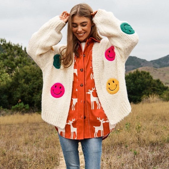 Long bell online sleeve cardigan