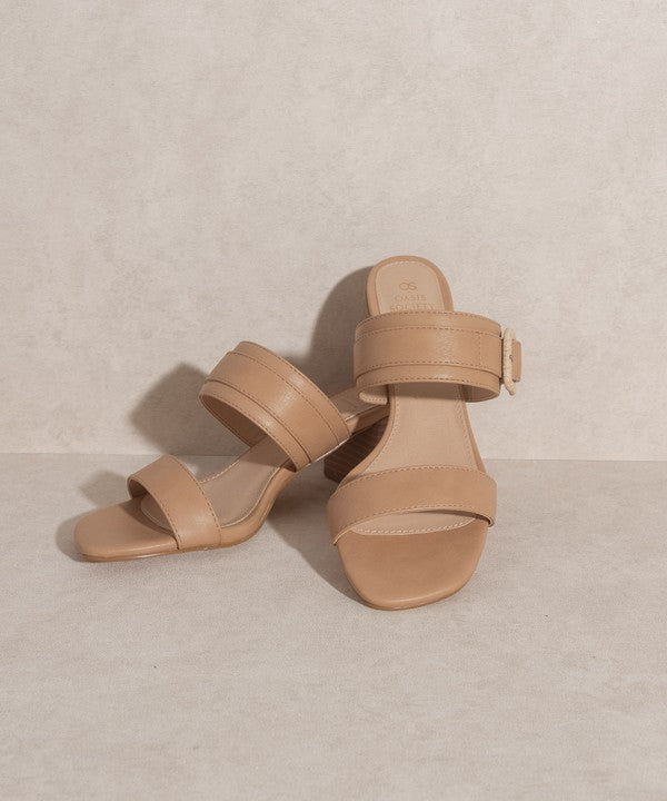 Nkpor Block Heel Buckle Sandals main image 0