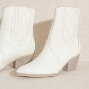 OASIS SOCIETY Dawn - Paneled Western Bootie main image 1