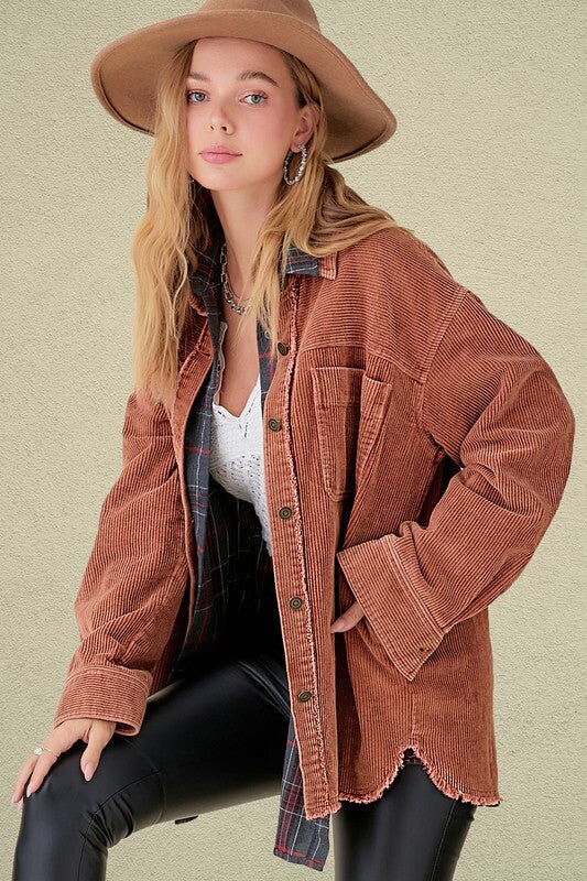 Corduroy Shacket - Etsy