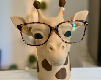 3D Printed Giraffe Glasses Holder | Pen Organizer Desk Accessory