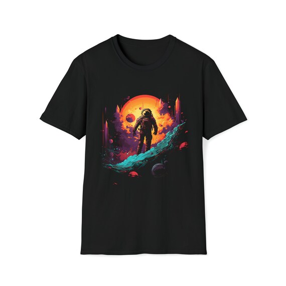 Deep Space T Shirt, Radical, Astronaut, Sun, Cool Guy