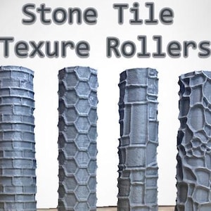 Rouleaux texturés pour carreaux de pierre