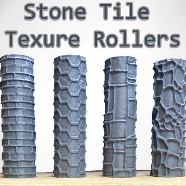 Stone Tile Texture Rollers