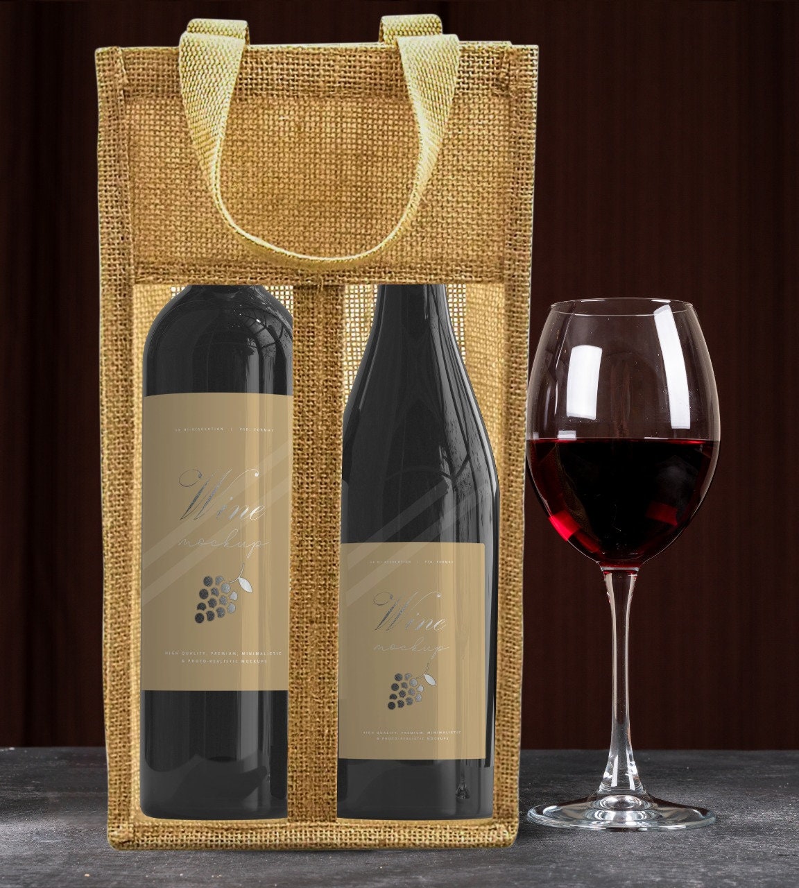 Two bottle gift bag hotsell