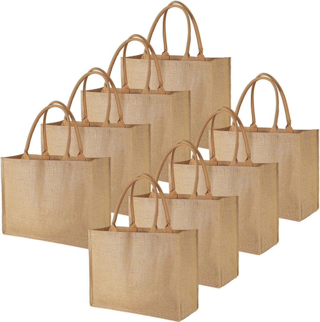Burlap Tote Bags Bulk