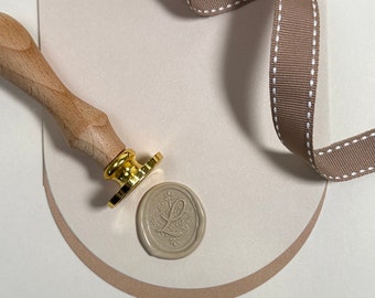 Letter L - Cursive Initial Wax Seal Stickers