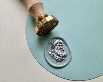 Santa Claus - Christmas Santa Wax Seal Stickers