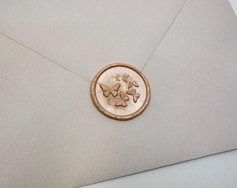 Butterfly - Wax Seal Stickers