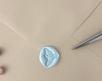 Bird Flying - Wax Seal Stickers