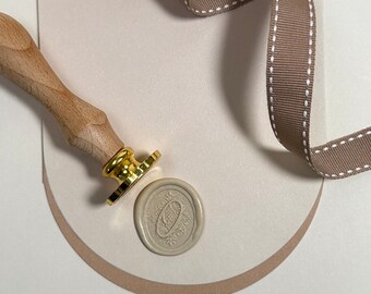 Letter O - Cursive Initial Wax Seal Stickers