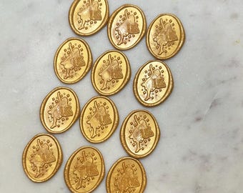 Fairy with Wings Reaching for the Stars - Wax Seal Stickers