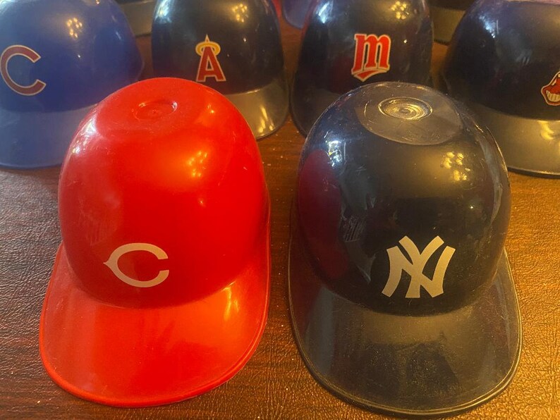 1980s Mini Baseball Helmets Dairy Queen Promo Mini Batting Helmets MLB