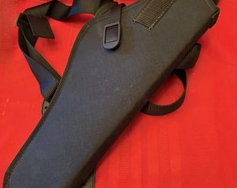 Uncle Mike’s Sidekick Shoulder Holster Size 4 Adjustable Black Nylon Gun Holster Rig