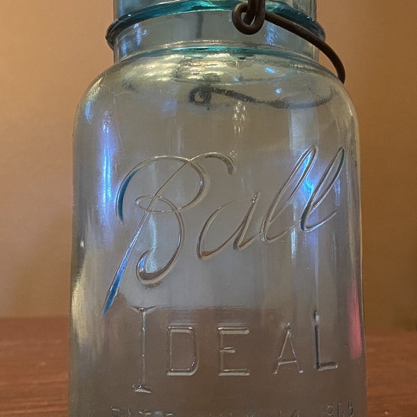 Ball Ideal Jar July 14 1908 Etsy