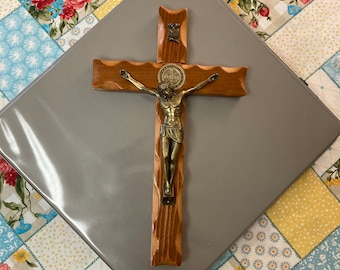 St Benedict Crucifix- bronze tone