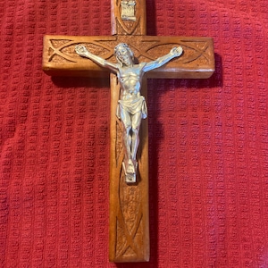 Handmade Celtic Crucifix (Irish Catholic Cross)