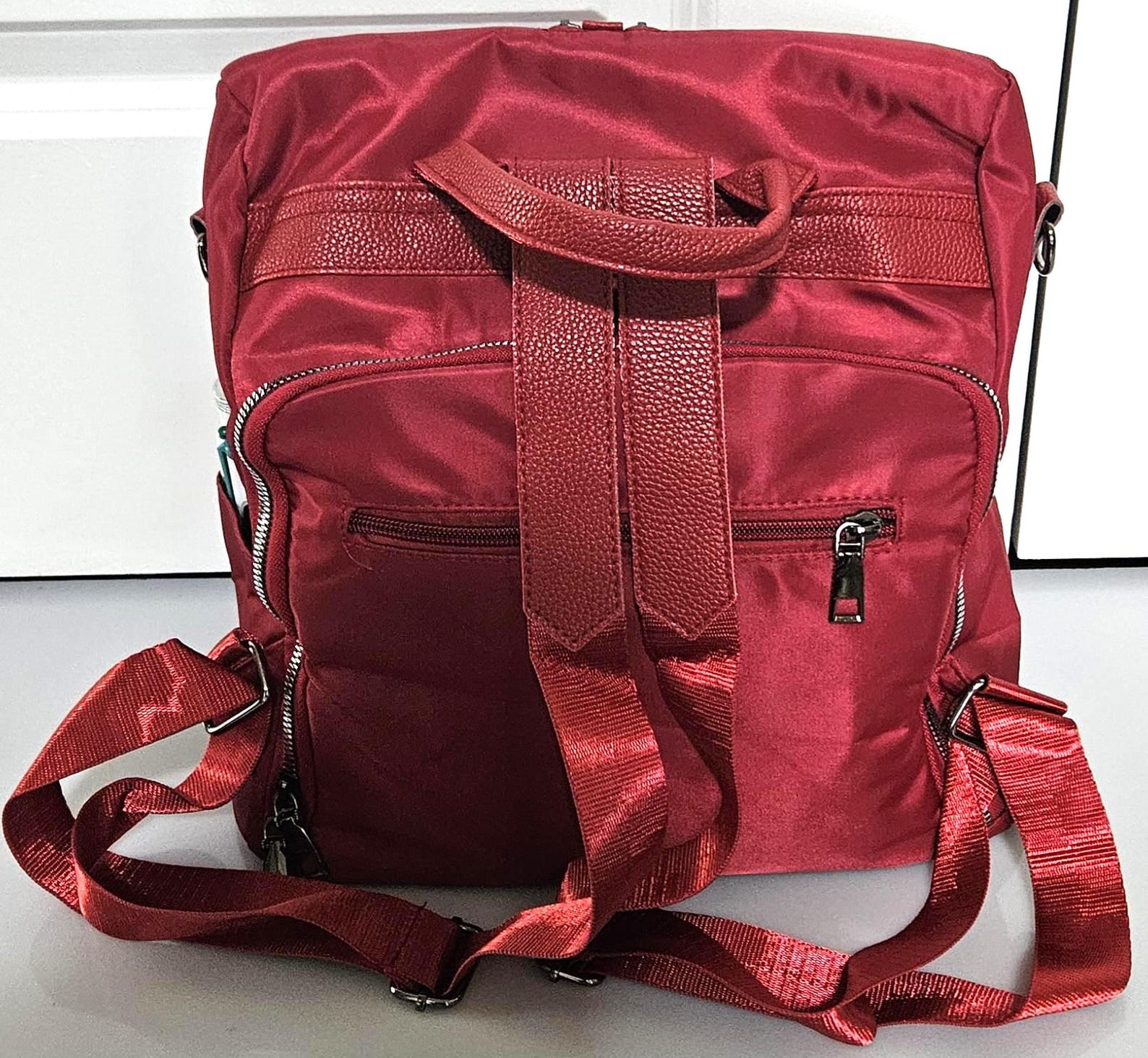 Practical Woman's Rucksack School Backpack Fashion Backpack Girls Bookbag Anti Theft Travel Bag ...