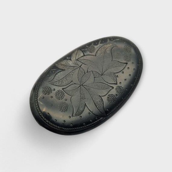 Miroir ancien époque directoire doré à la feuille d'or, 62cm