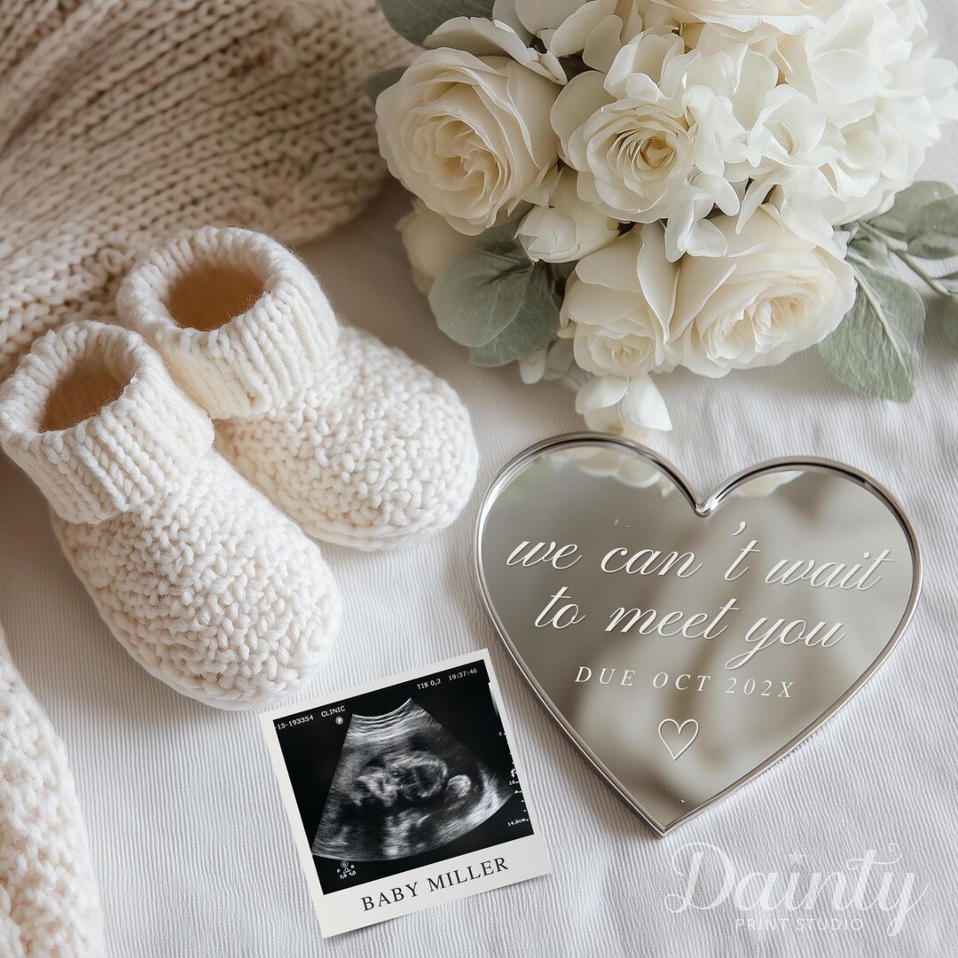 Valentine's Day Pregnancy Announcement: Little Valentine Baby