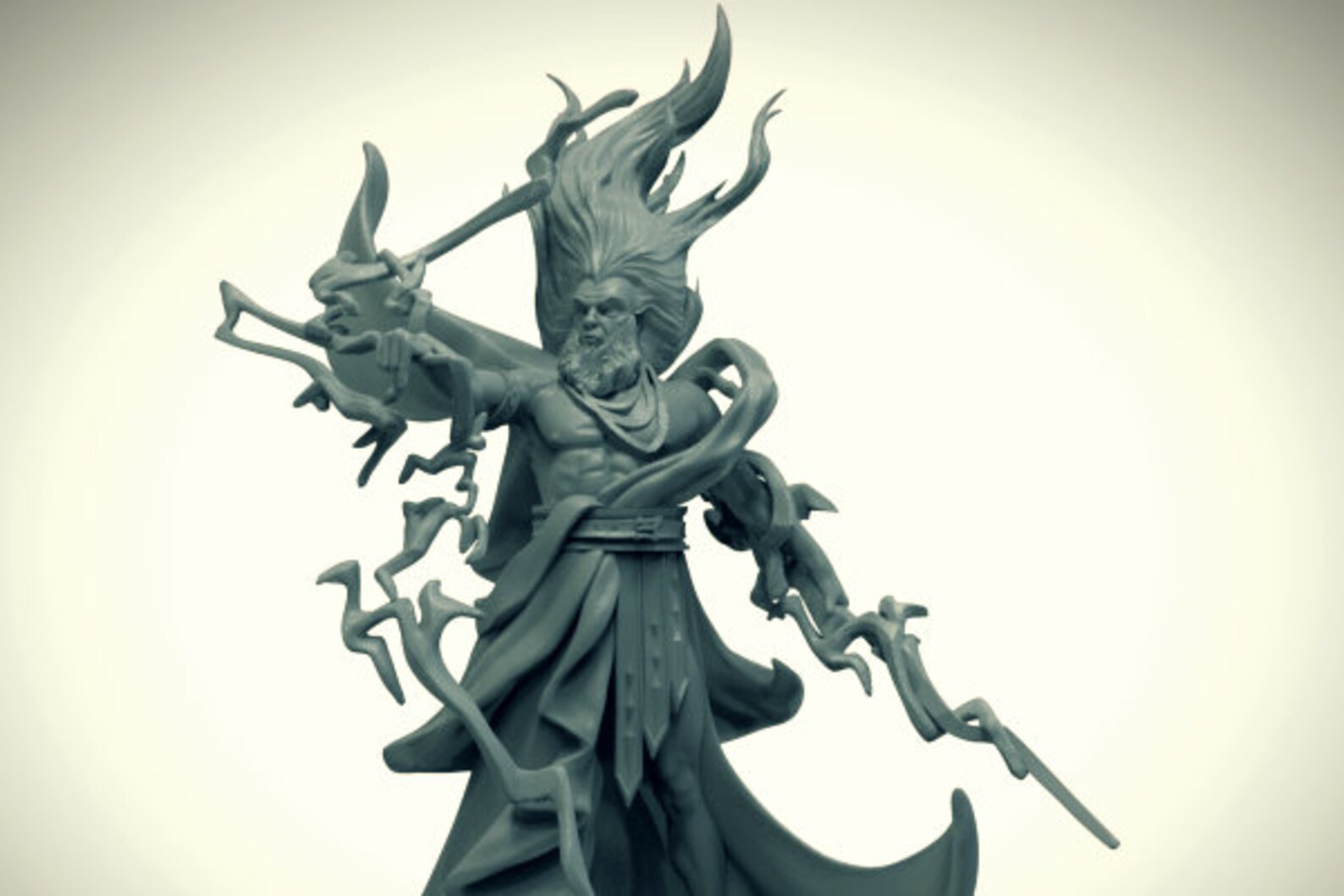 Zeus Sculpture 3D STL Files Mythology Greek Ancient God Zeus Etsy