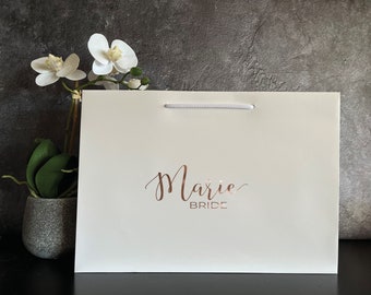 Large White Boutique Style Gift Bag