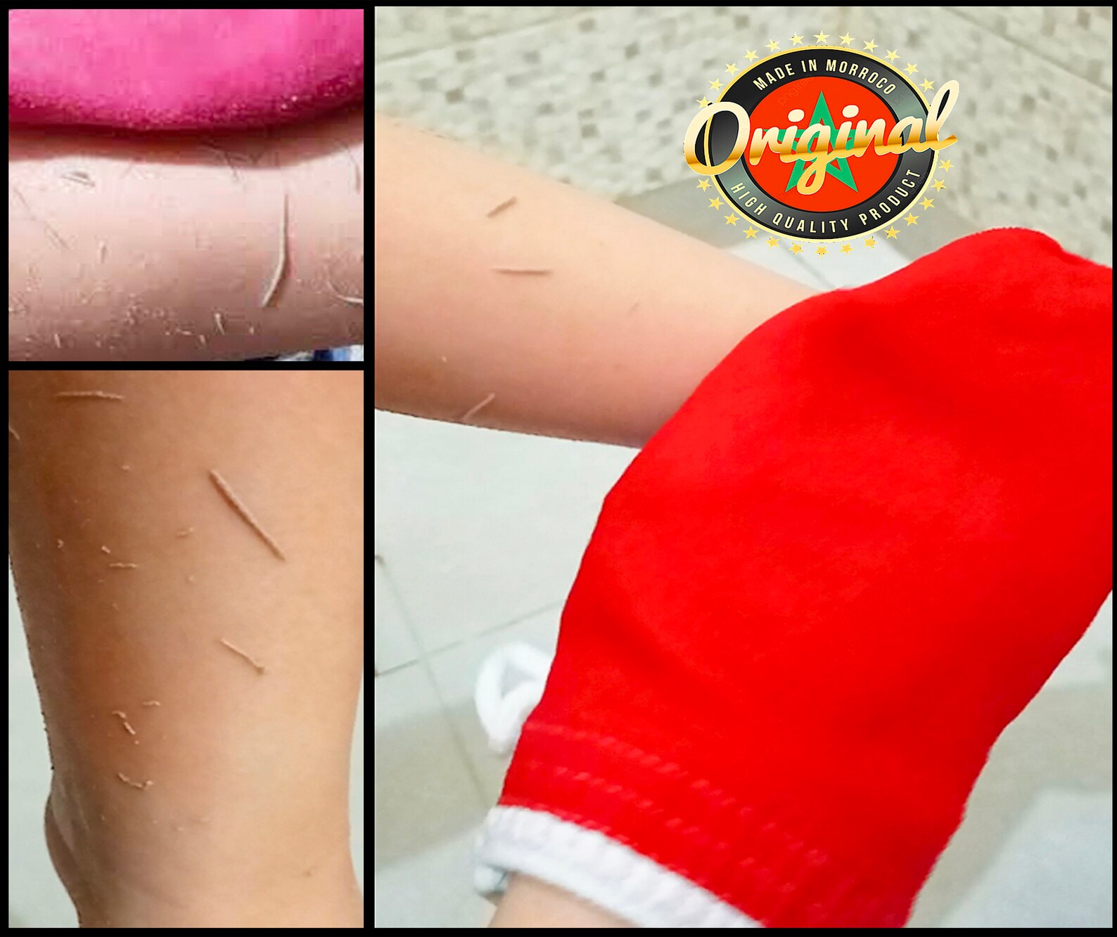 Natural Skincare Moroccan Kessa Glove Exfoliate and Remove Etsy