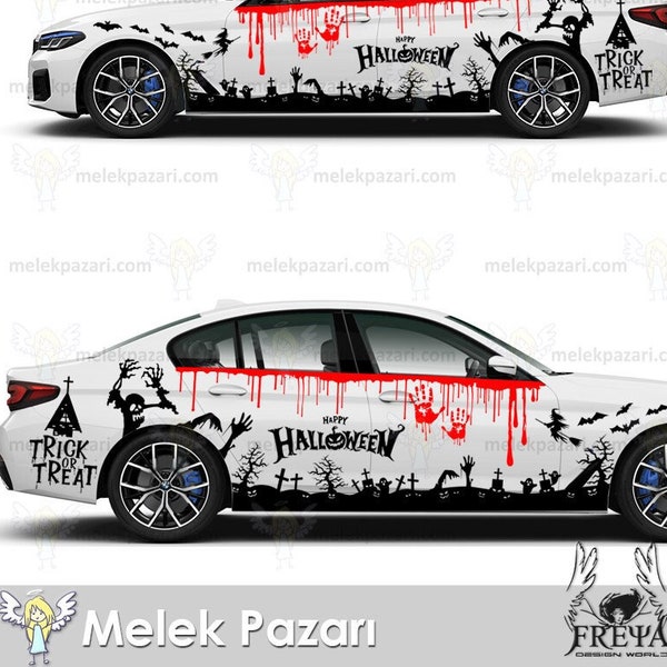 Zombie Car Decal Etsy