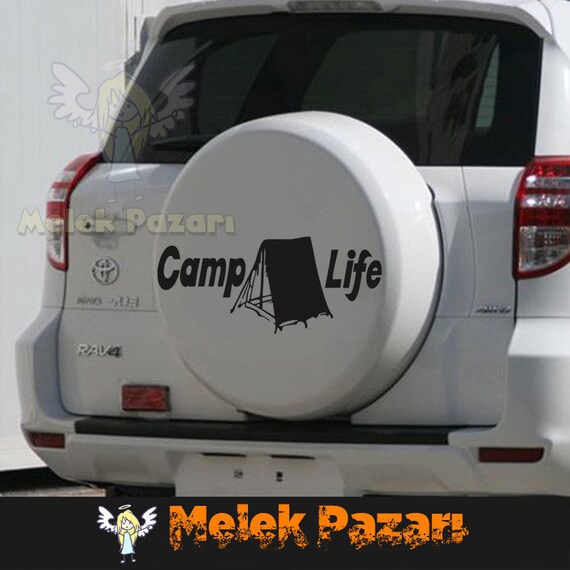 Camp Life Outdoor Car Sticker. Camp Decals Caravan Decals. Etsy Hong Kong