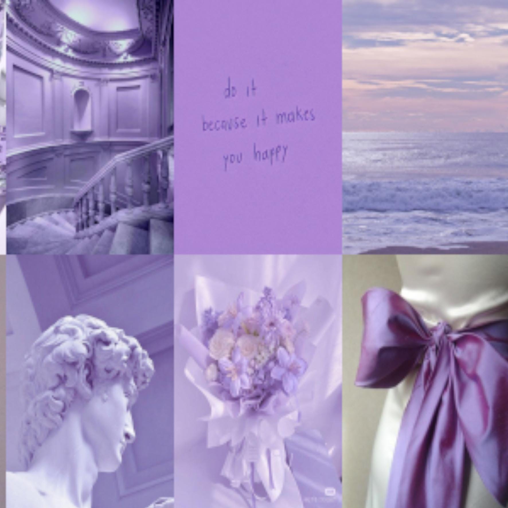 80PCS | Purple Aesthetic Wall Collage Kit | Lilac Wall Collage Prints ...