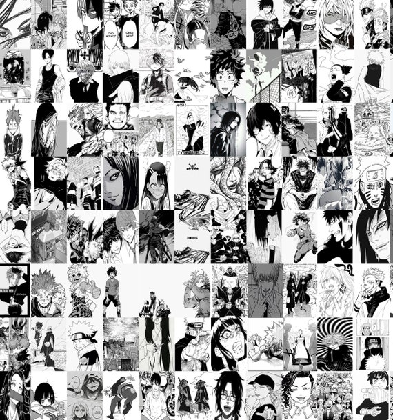 206pcs Anime Wall Collage Manga Aesthetic Manga Wall Manga Panels Anime  Manga Wall Art Wall Decoration 