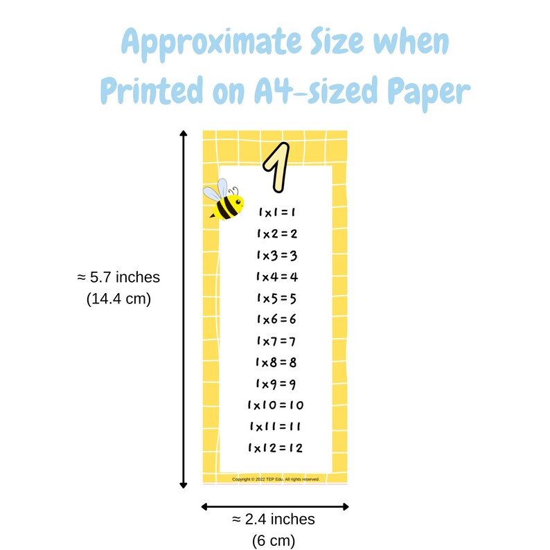 Multiplication Chart, Multiplication Pocket Chart, Multiplication Poster, Multiplication