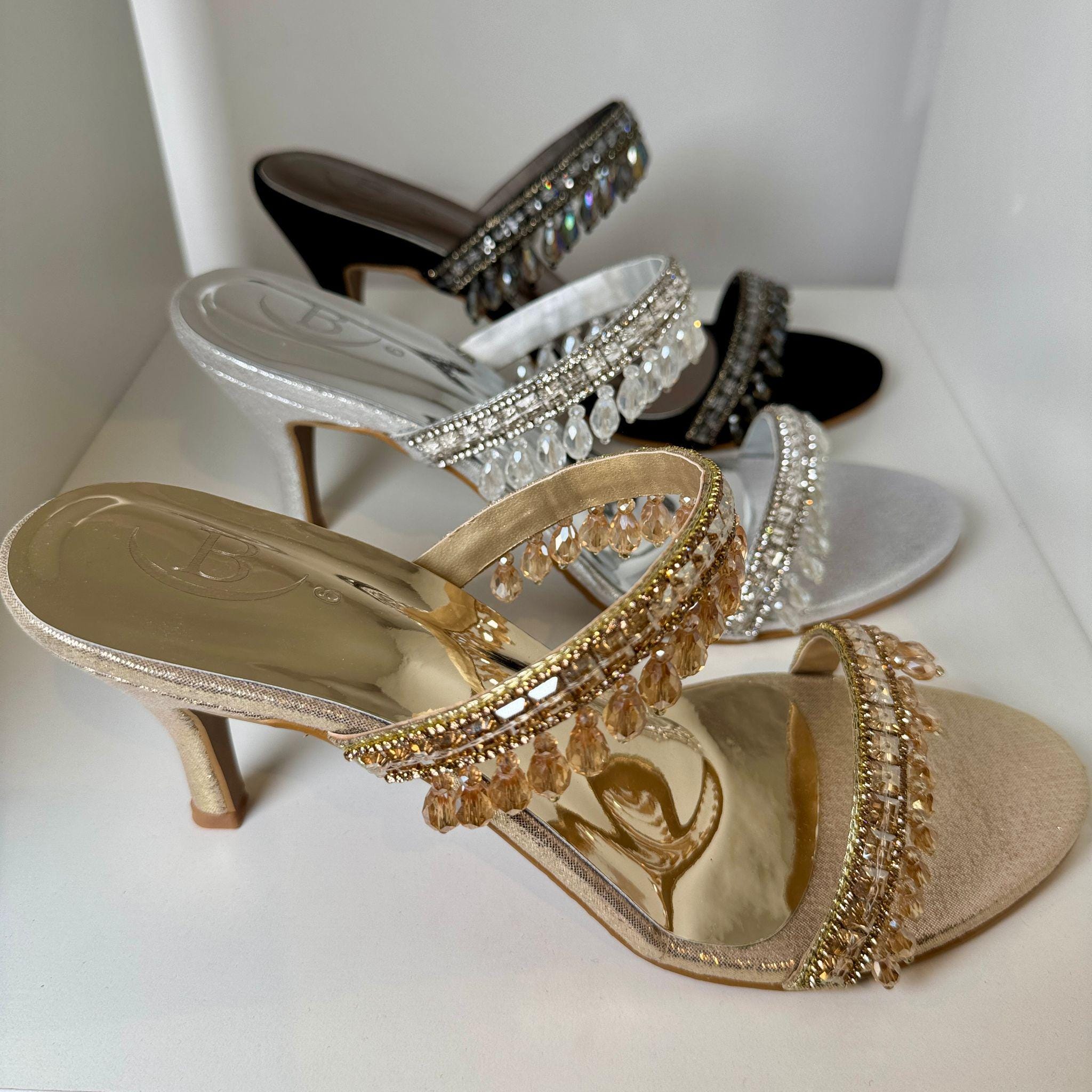 Sparkly Sandals Women Canada