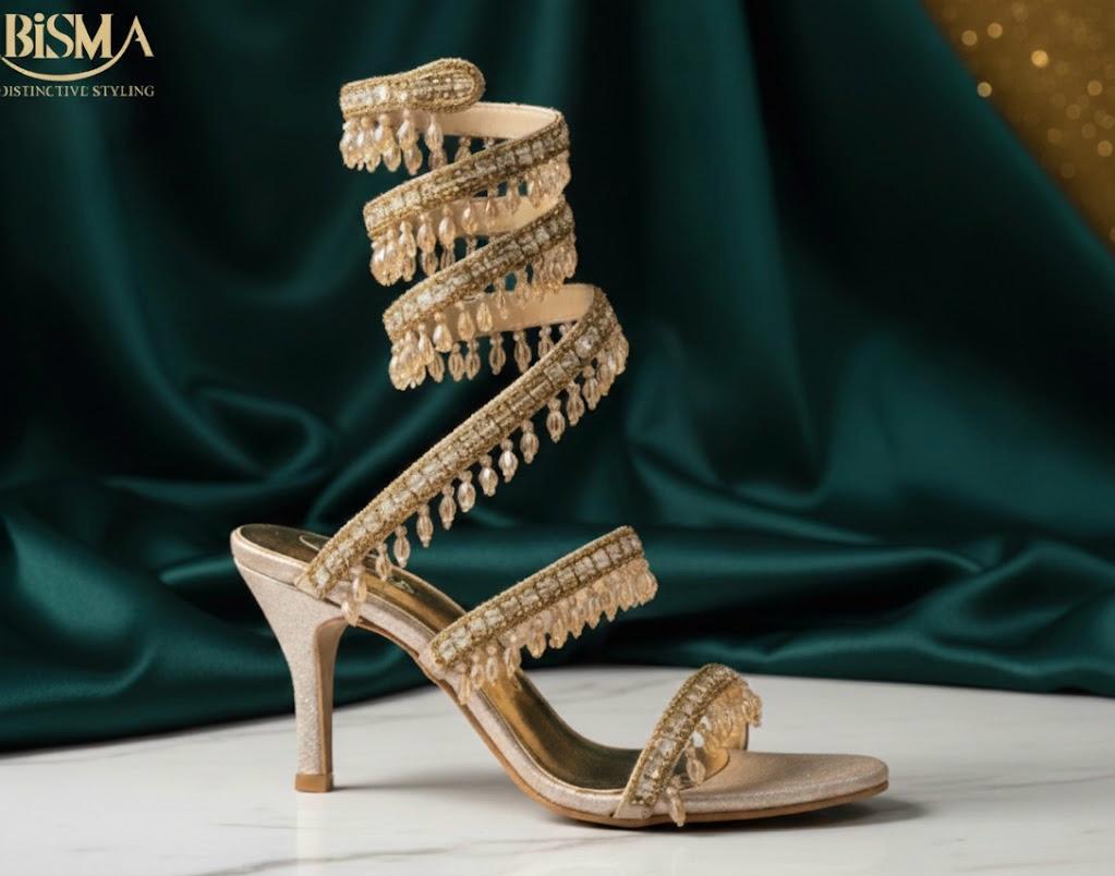Gold Prom Heels - Etsy