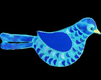 Blue Bird Mosaic Wall art.