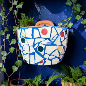 Mosaic Terracotta Pot.