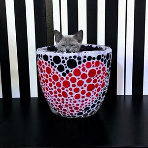 Extra Large Mosaic Heart Pot.
